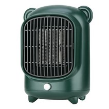 산업용온풍기 공장난방기 전기열풍기 공간 히터 휴대용 500W 미니 전기 과열 및 팁 오버 보호 3s 빠른 가열, 01 green_01 500W_01 EU