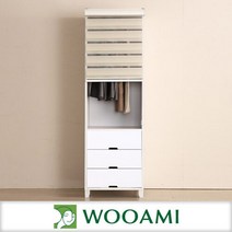 위모토 600서랍장 롤스크린드레스룸, 화이트