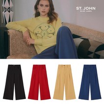 [3만원인하][센존블루라벨] NEW 소프트 기모 스판 와이드팬츠 4컬러 택1