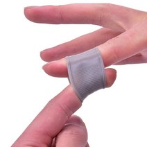 손가락 슬리브 보호대 골프 실리콘 미끄럼 방지 손, 그레이058610CM