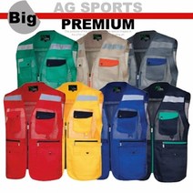 투쟁조끼 단체 봉사 마트 조끼 배색 주머니 TC조끼 RK131 마, Mk131RED85