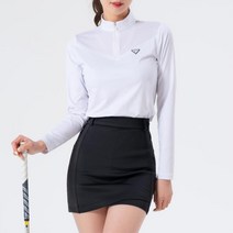여성 골프웨어 통기성 지퍼 긴팔 티셔츠 중저가골프웨어 운동복 골프의류