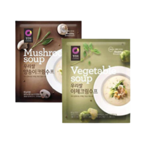 핫템 우리쌀 양송이 크림수프 6개 우리쌀 야채수프 6개, 우리쌀 양송이 크림수프 6개 우