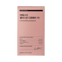 에스더포뮬러 여에스더 디엔에이 7X 말 엘라스틴 데스모신 이소데스모신 저분자 피쉬 콜라겐 히알루론산 3세대 앨라스틴 젤리 스틱 고함량 식약처 식약청 인증 여예스더 디앤에이 콤부차, 2박스