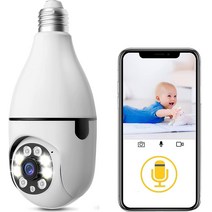 TEFETER 무선 감시카메라 컬러 야시 기능 상하좌우 회전 HD 고화질 홈 보안 카메라 CCTV