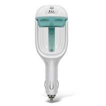 황사 미세먼지 뜨거운 판매 미니 휴대용 자동차 가습기 dc 12v 공기 청정기 auto, 푸른