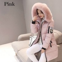 롱패딩 겨울 파카 여성용 롱 패딩 코튼 캐주얼 모피 후드 자켓 여성용 두꺼운 따뜻한 파카 여성용 코트 코트