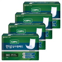 디펜드 어른 노인 일자형 패드 속 기저귀 30매 x 4