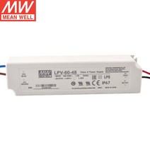 MEAN WELL LPV-60 시리즈 전원 공급 장치 LED 조명 IP67 60W, 04 24V_01 60W_01 90-264VAC