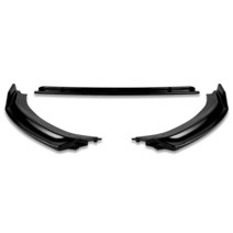 DNA MOTORING 2-PU-686-R-RCF 레진 탄소 섬유 프론트 립 .. 정품보장, 17-20 A3- Base/Premium Bumper, Gloss Black