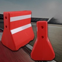 도로 분리대 차단벽 안전 휀스 방호 차단 벽 공사장 PE방호벽, A.2kg