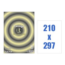 위wjr_폼텍)칼라레이저 물류관리용 라벨 A4(CA-3130 20매) 업무용 사무용 프린터전용 용지 프린트 용라벨 복사 컬러♥hspirit, ♥words!!