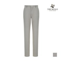 인디안 TREMOLO 그레이 크링클 솔리드 노턱 팬츠_TRNDAWY1141