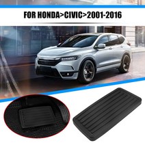 혼다 어코드 Civic Cr-v Cr-z Odyssey A/t용 브레이크 클러치 페달 패드 고무 커버 세트, 보여진 바와 같이
