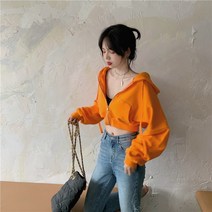 집업 후드 티셔츠 일찍이 봄 와이드 루즈핏 CHIC 트렌드 디자인감각 보이핏 볼륨 상의 여성 겨울 가을 2331871338