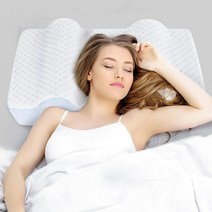 Ibigbean Beauty 등 수면 베개 - 얼굴 방지를 위한 안티에이징 목 어깨 통증 완화를 위해 머리를 똑바로 유지하는 메모리 폼 훈련 810213