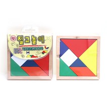 석광교재 원목 칠교 놀이 / 어린이 초등 수학 교육 도안 세트, 석광 4000칠교놀이(대)