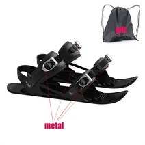 숏스키 미니스키 성인용 미니 짧은 조정 가능한 웨어러블 겨울 신발용 용 짧은, hxx-003a