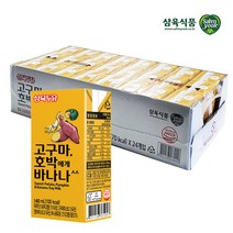 삼육두유 고구마 호박에게 바나나 140ml x 48팩, 1세트