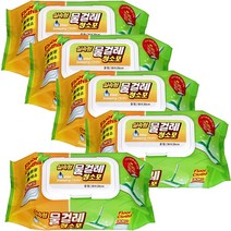 장원 실속형 물걸레 청소포 30매입, 5개