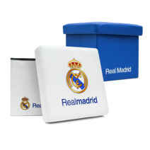 제닉스 레알마드리드 수납 스툴 박스, 화이트