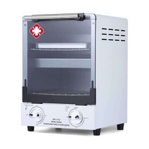 치과소독기 멸균 도구 반영구 살균기 캐비닛 소독기계 구강기기 병원, 화이트업스위치더블레이어적십자스티커