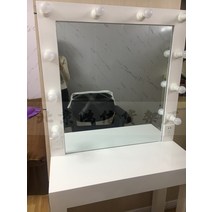 전문 스튜디오 분장실 램프 미용 학교 거울 작업실 테이블 단스탠드, T01-온스타일링, C02-90x45x170cm