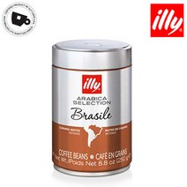 일리 아라비카 셀렉션 브라질 원두, 250g, 1개입, 3개