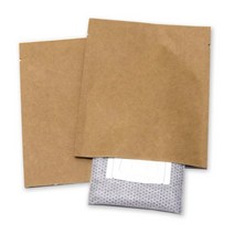 크라프트 드립백 L 봉투 커피 파우치 만들기 홈카페 실링가능 일회용 핸드드립 100개입, 1개, 100개