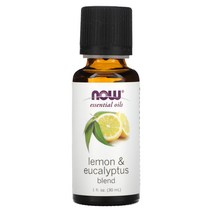 NOW Foods 에센셜 오일 레몬과 유칼립투스 혼합물 1 fl oz(30 ml)