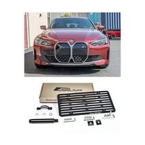 익스트림 온라인 2022년 현재 BMW G26 i4 모델 교체 | EOS 플레이트 버전 2 풀 사이즈 앞 범퍼 견인 후크 라이센스 재배치 장치 마운트 브래킷 Tow586V2