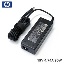 HP 정품 19V 4.74A 90W 외경 7.4mm ED495AA PPP012L-E 노트북 어댑터, HP 19V 4.74A 90W 외경 74mm