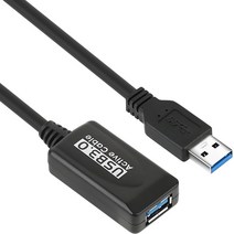 el2100 무전원 USB3.0 Active AM-AF 리피터 3m USB리피터/신호증폭/연장리피터/데이터전송/USB기기/USB동글/무전원리피터, 단일 모델명/품번