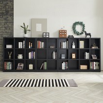 투모로 가로형 책장(일반형) 사무용책장 거실 공부방 아이방책장 3단책장 사무실책장, 투모로 가로형1200 (일반형), 내츄럴블랙