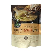 비비고 누룽지닭다리삼계탕 600g x 4개