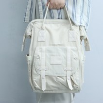 콤마 국민 기저귀 가방 방수 프리미엄 백팩, 아이보리