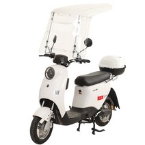 오토바이 윈드스크린 바람막이 스쿠터 지붕 방풍 쉴드, 레드 / 천장경사브래킷 + 레인커튼