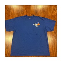 마제스틱 남성 토론토 블루제이스 블루 저지 셔츠 3XL XXXL 야구 MLB