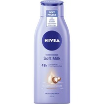 니베아 소프트 밀크 로션 400ml Nivea Verwohnende Soft Milk, 1팩