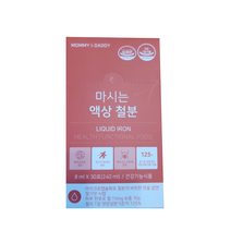 마미앤대디 마시는 액상 철분제 15mg, 6개, 240ml