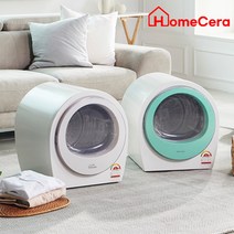 홈세라 미니건조기 에어로데이지 원룸 빨래 미니 의류 건조기 3kg, 크림 화이트(HMD300-HCW)