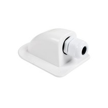 캐러밴 태양열 자동차 정션 박스 캠핑카 액세서리 지붕 와이어 엔트리 태양, CHINA_Single Hole White