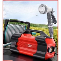 미니 양수기 소형 물펌프 애독상사, 5400mAh 듀얼코어  30미터 수도관