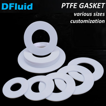비석면가스켓 PTFE 가스켓 BSPP 플랜지 위생 실린더 플랫 링 mm 압력 게이지 씰링 개, [95] ID mm x OD mm, [01] MM