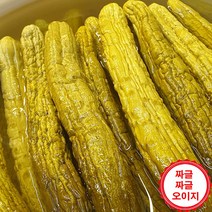 건영푸드 오이지 특상 500g 짜글짜글, 1봉