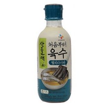 CJ산들애 처음부터 멸치다시마 육수 525g