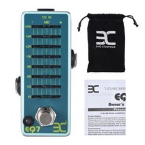 옥타타프 사각 미니멀 캠핑 ENO EX EQ7 기타 이퀄라이저 이펙트 페달 7 밴드 EQ OCT-1 옥타브 미니 풀 메탈 쉘 트루 바이패스 액세서리