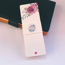 초대장 카드 40PCS 인사말 카드 빈 종이 책갈피 고전적인 스타일 문화 선물 예산 바인더 저널 노트북, 01 Simple and elegant p