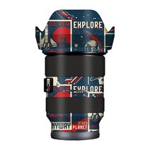 시그마 24-70 f2.8 E 마운트 랩 스킨 렌즈 데칼 DG DN 스티커 필름 스크래치 방지 보호 커버 케이스, 01 NASA