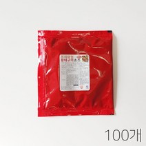 뉴그린푸드 프리미엄 황태 더덕 구이 소스 양념 양념장 80g 더정담은, 100개